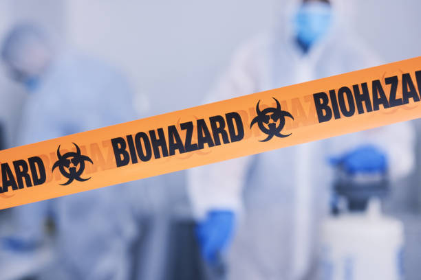 Professional Crime Scene Cleanup technician working in Kingston, MA